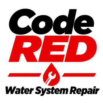 Code Red Water System Repair Logo